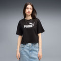 (W)PUMA SHIRT 972 CAT CROP RLX