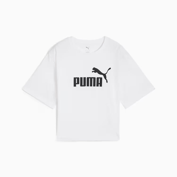 (W)PUMA SHIRT 972 CAT CROP RLX