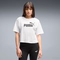 (W)PUMA SHIRT 972 CAT CROP RLX