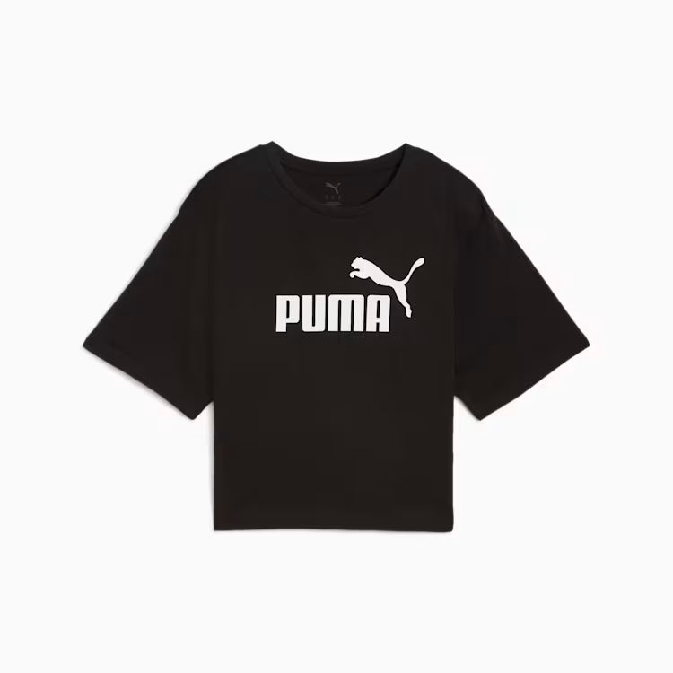 (W)PUMA SHIRT 972 CAT CROP RLX