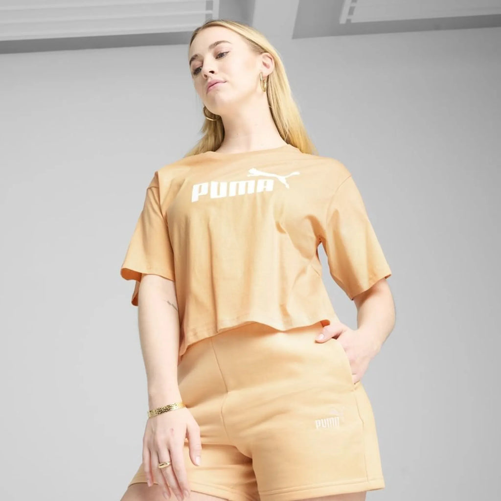 (W)PUMA SHIRT 972 CAT CROP RLX