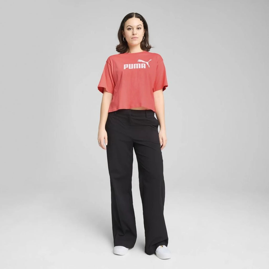 (W)PUMA SHIRT 972 CAT CROP RLX