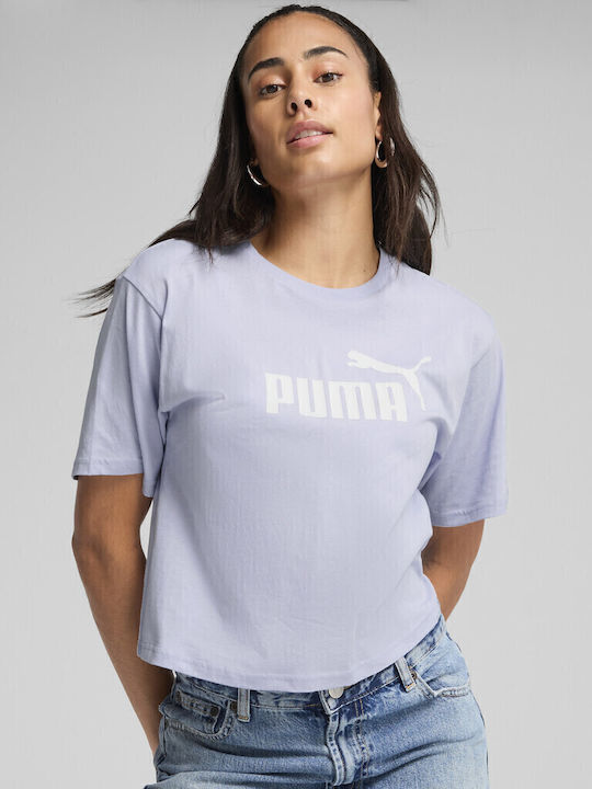 (W)PUMA SHIRT 972 CAT CROP RLX