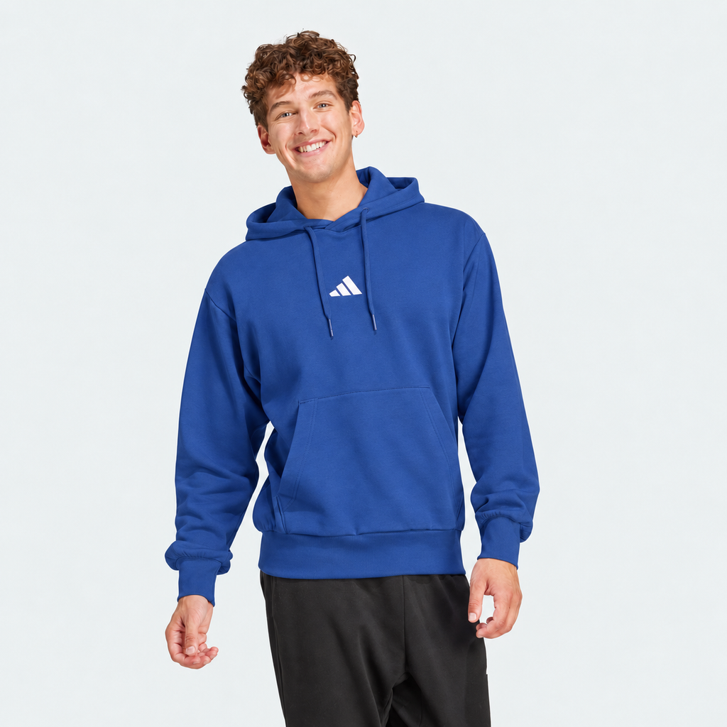 FELPA ADIDAS CON CAPPUCCIO