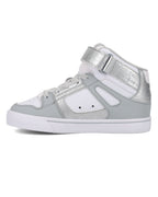 SCARPE DC HIGH SILVER