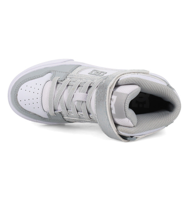 SCARPE DC HIGH SILVER