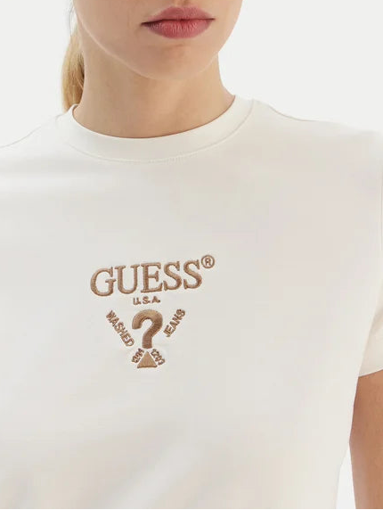 (W)SHIRT GUESS V4YI21 M/M RICAMO