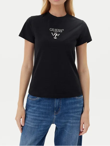 (W)SHIRT GUESS V4YI21 M/M RICAMO