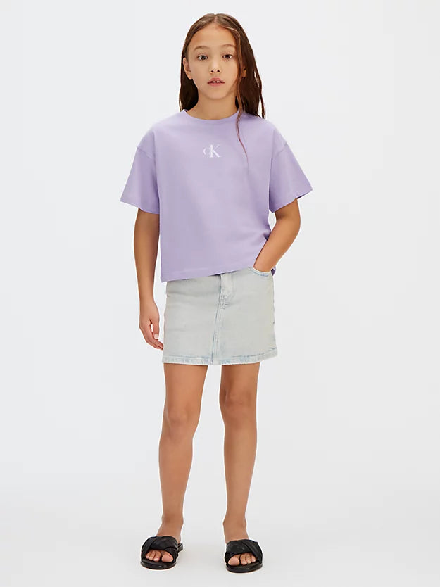 T-SHIRT CALVIN KLEIN CROP