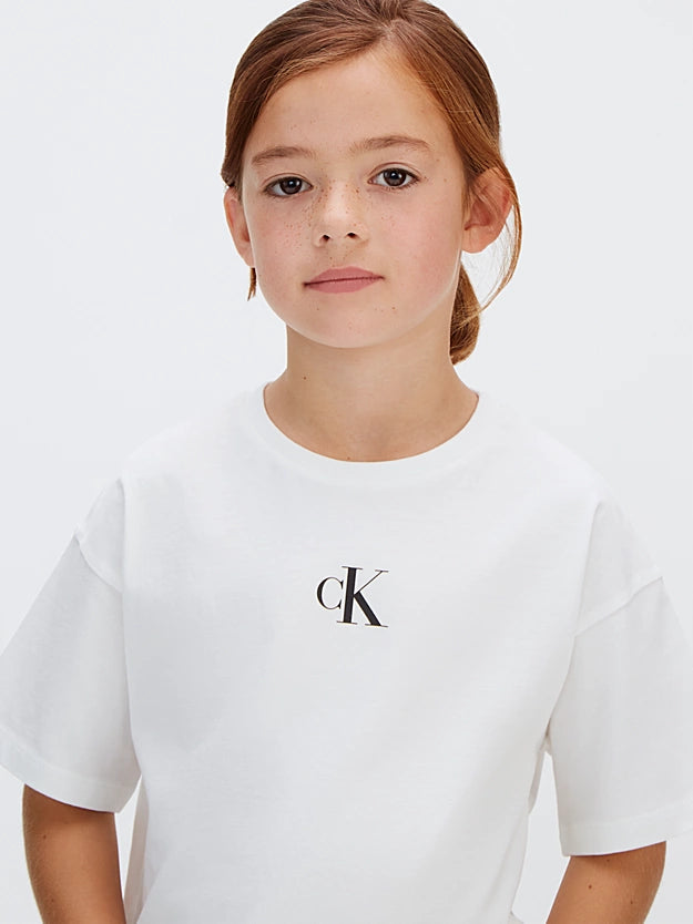 T-SHIRT CALVIN KLEIN CROP