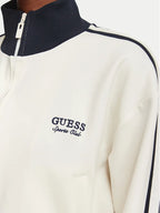 FELPA GUESS CON ZIP CROP