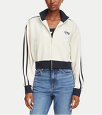 FELPA GUESS CON ZIP CROP