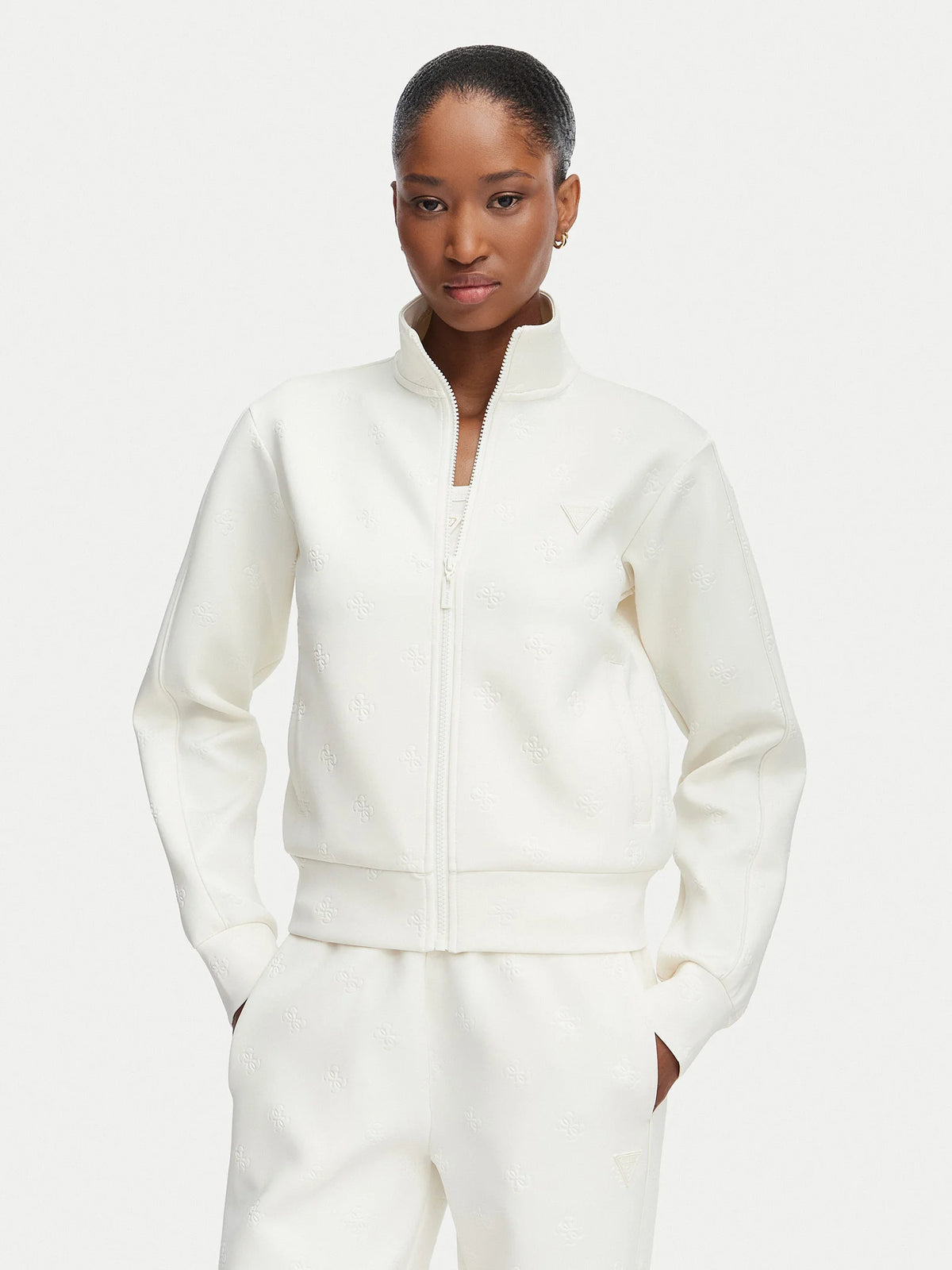 FELPA GUESS CON ZIP