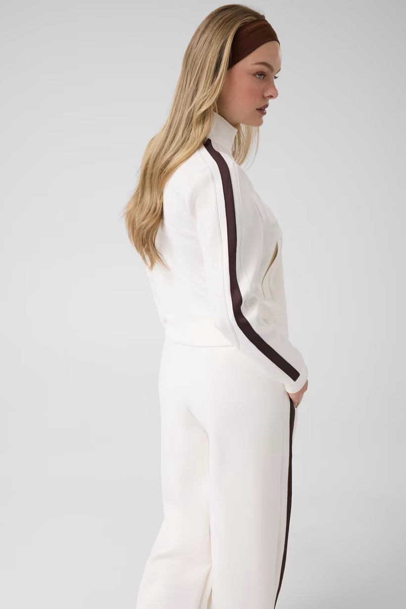 FELPA GUESS CON ZIP CROP
