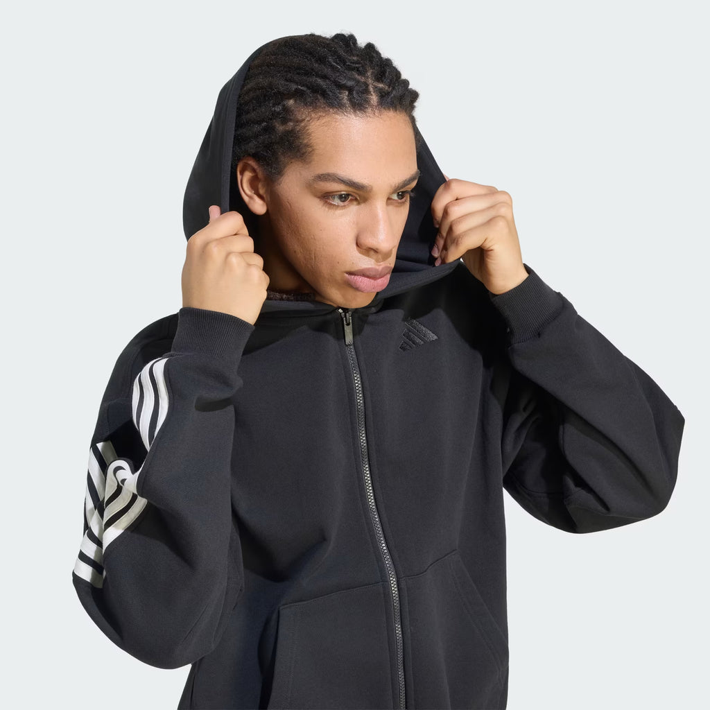 FELPA ADIDAS CON CAPPUCCIO
