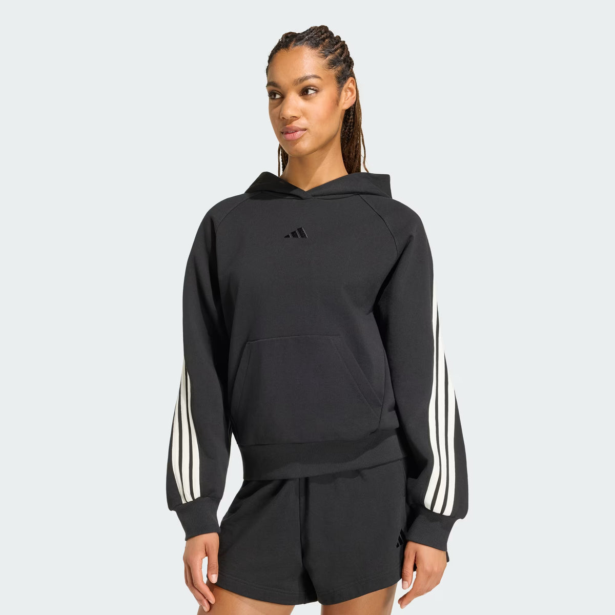 FELPA ADIDAS CON CAPPUCCIO